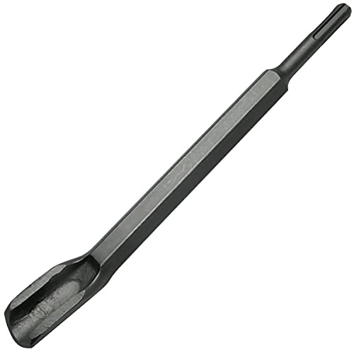 AERZETIX - Cincel ranurado SDS PLUS Ø17x255mm - cincel gubia - para taladro percutor/cincelador - C49439