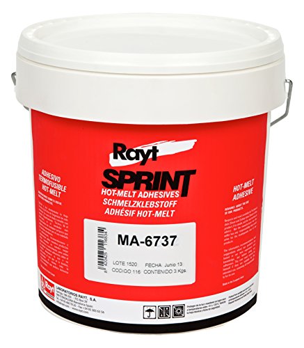RAYT- MA-6737 - 116-83 Adhesivo termofusible en granza para encolado de cantos-color márfil - 3 kg